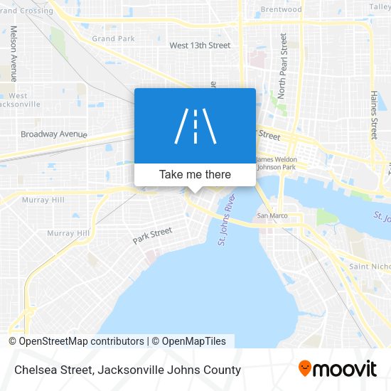 Chelsea Street map