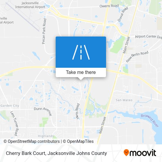 Cherry Bark Court map