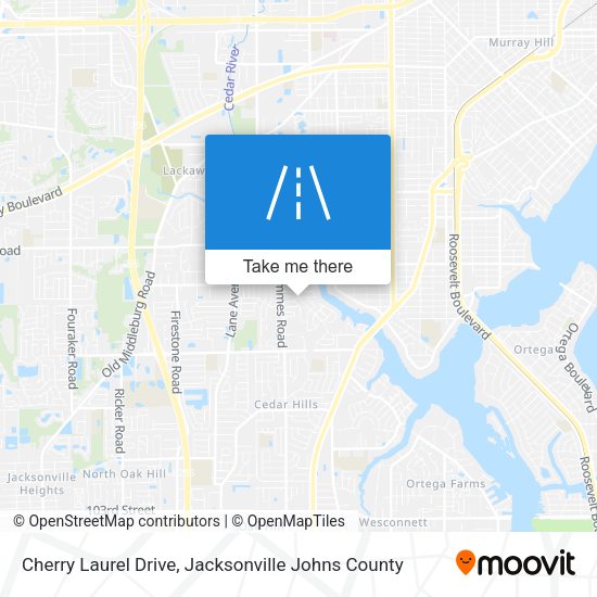Cherry Laurel Drive map