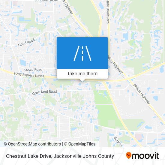 Mapa de Chestnut Lake Drive