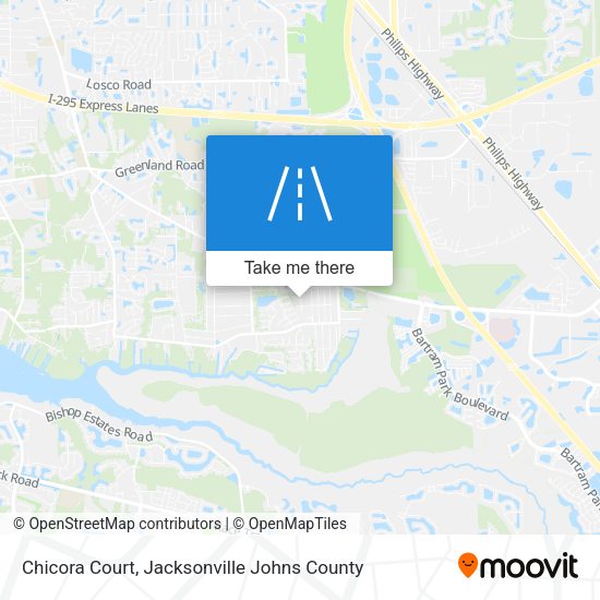 Chicora Court map