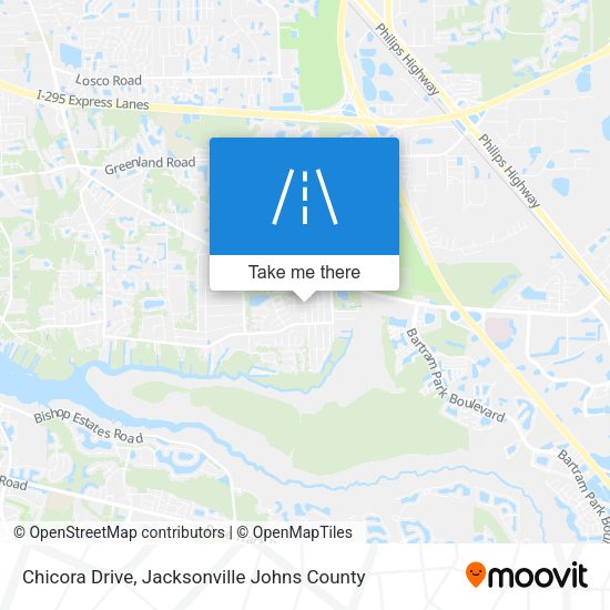 Mapa de Chicora Drive