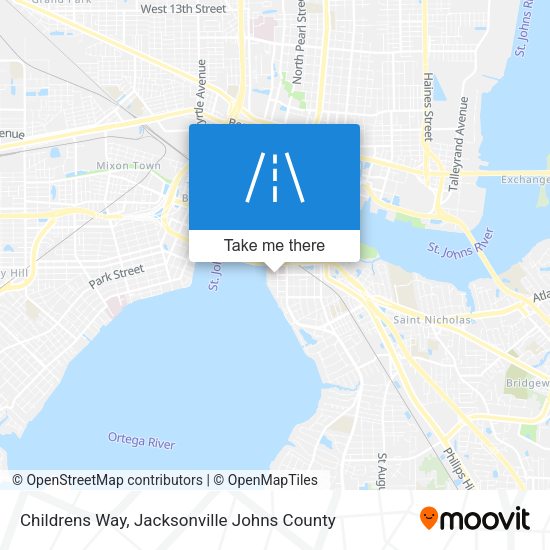 Childrens Way map