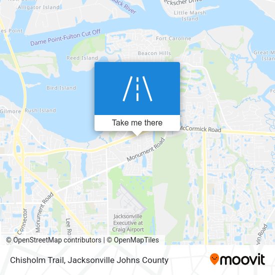 Chisholm Trail map