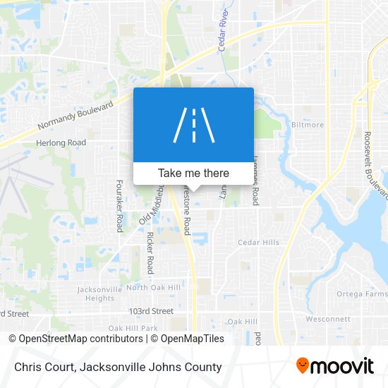 Chris Court map
