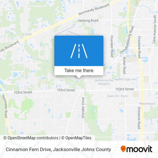 Mapa de Cinnamon Fern Drive