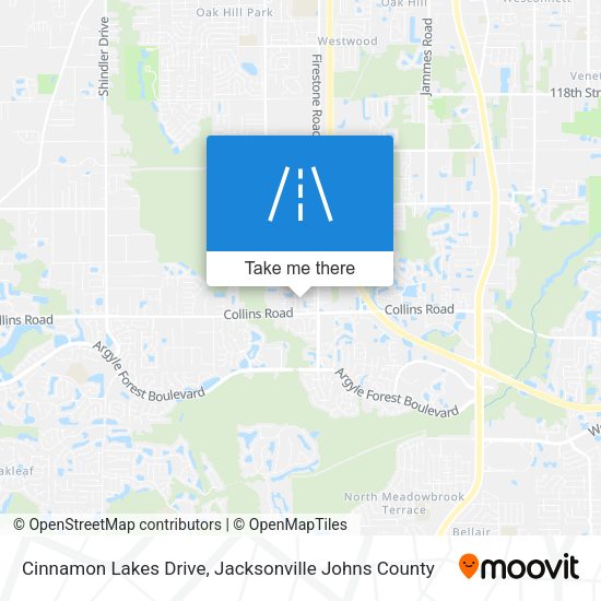 Cinnamon Lakes Drive map