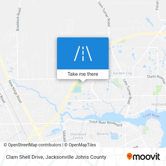 Clam Shell Drive map