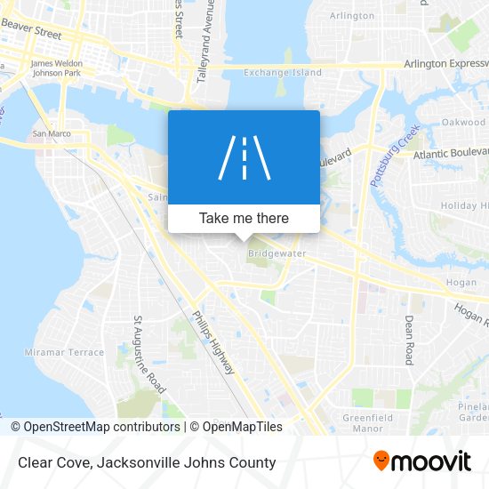 Clear Cove map