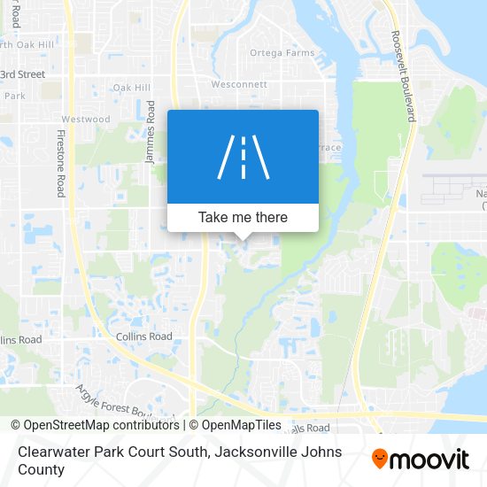 Mapa de Clearwater Park Court South