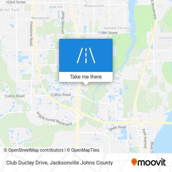 Mapa de Club Duclay Drive