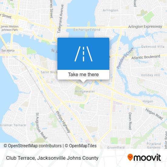 Mapa de Club Terrace