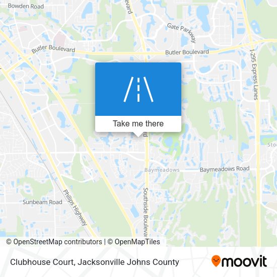 Clubhouse Court map