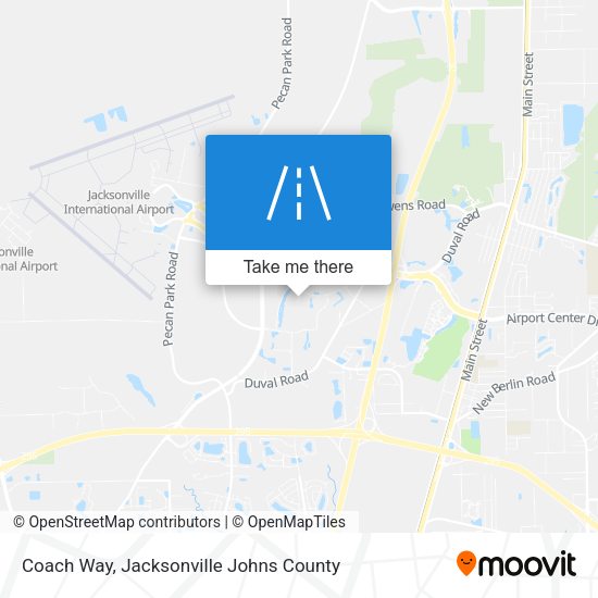 Coach Way map
