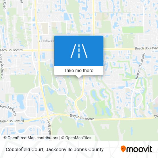 Mapa de Cobblefield Court