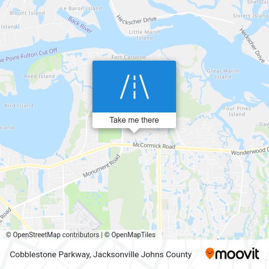 Cobblestone Parkway map