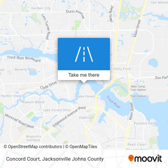 Concord Court map