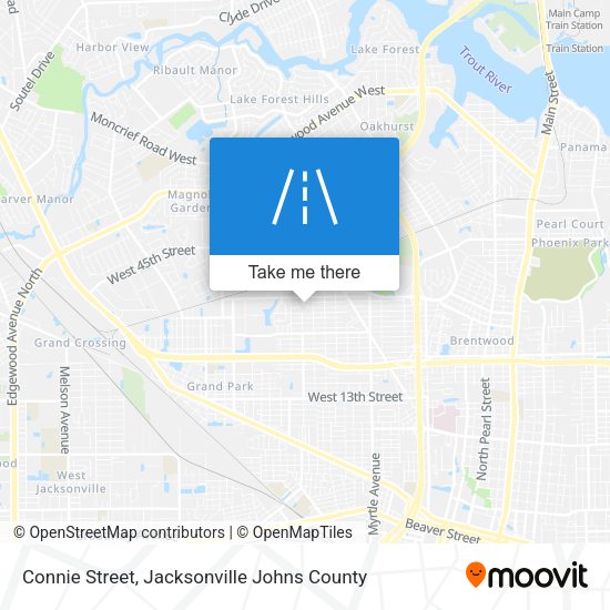 Mapa de Connie Street