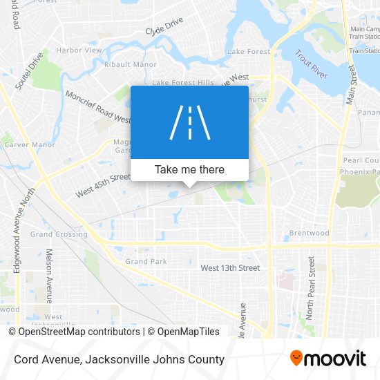 Mapa de Cord Avenue