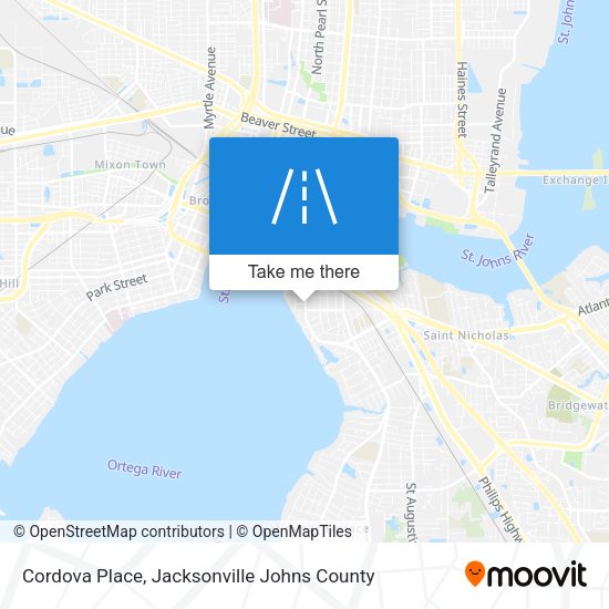 Cordova Place map