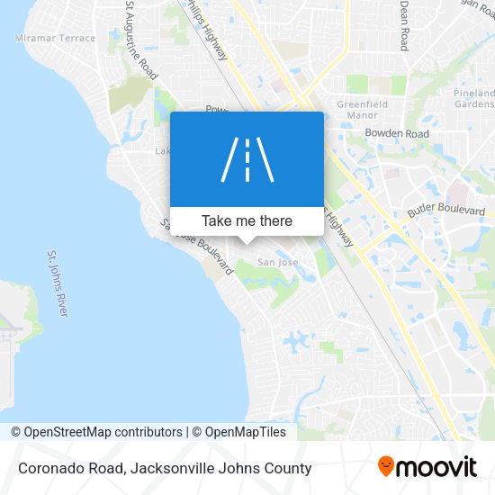 Coronado Road map