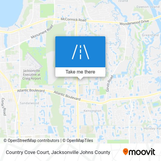 Mapa de Country Cove Court