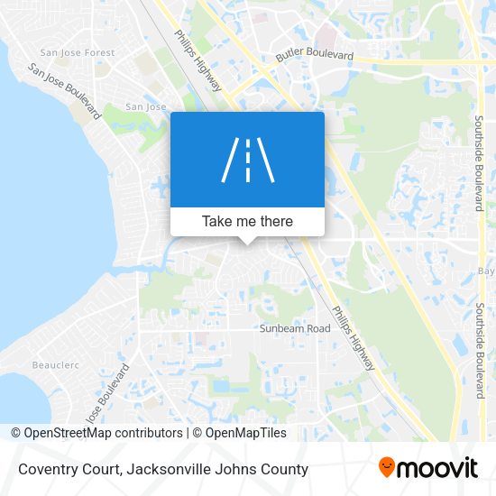 Mapa de Coventry Court