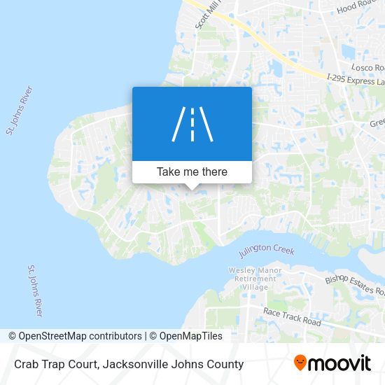 Crab Trap Court map