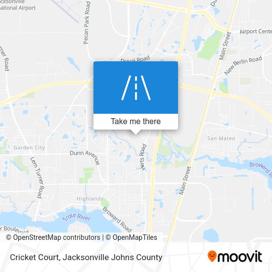 Cricket Court map