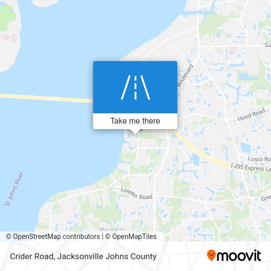Mapa de Crider Road
