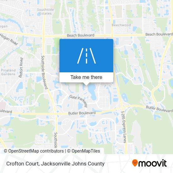 Crofton Court map