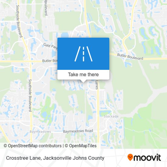 Mapa de Crosstree Lane