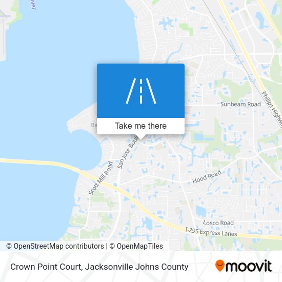 Crown Point Court map