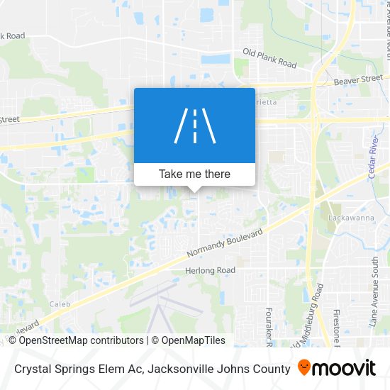 Mapa de Crystal Springs Elem Ac