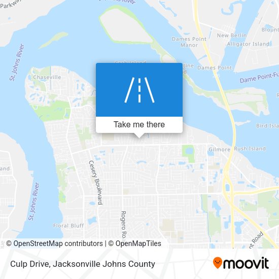 Culp Drive map