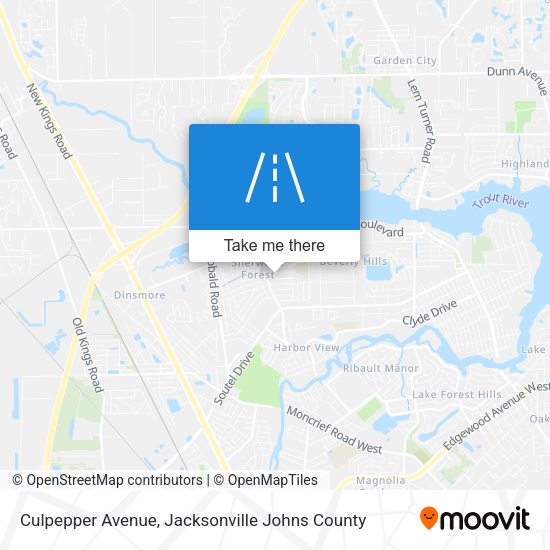 Mapa de Culpepper Avenue