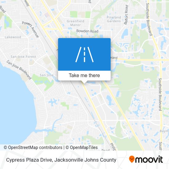 Cypress Plaza Drive map