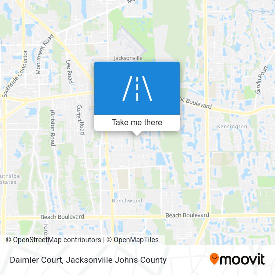 Daimler Court map