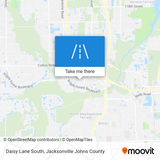 Mapa de Daisy Lane South