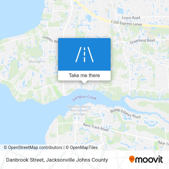Danbrook Street map