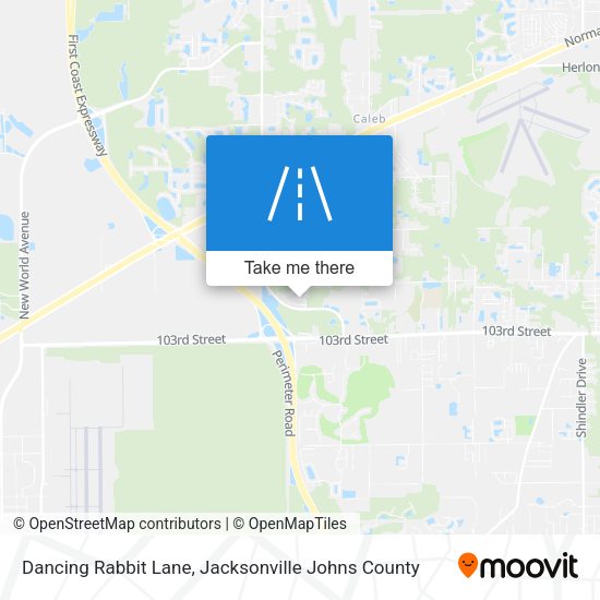Dancing Rabbit Lane map