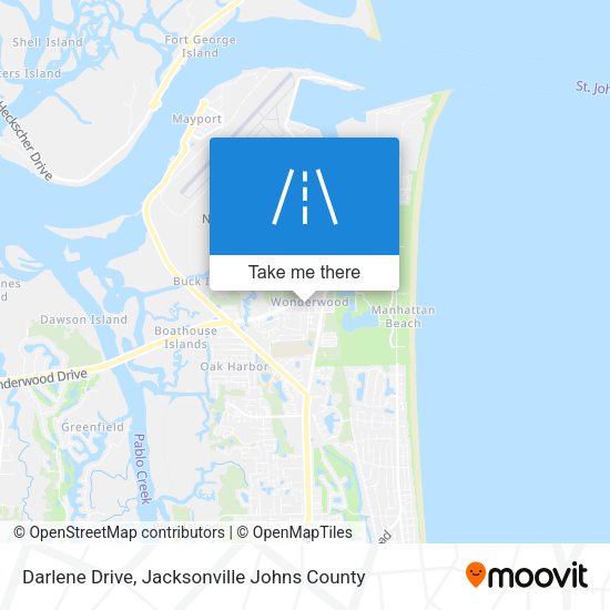 Darlene Drive map