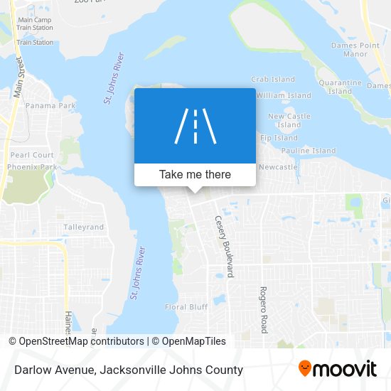 Mapa de Darlow Avenue