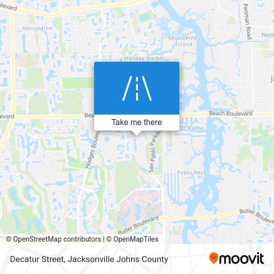 Decatur Street map