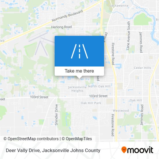 Mapa de Deer Vally Drive