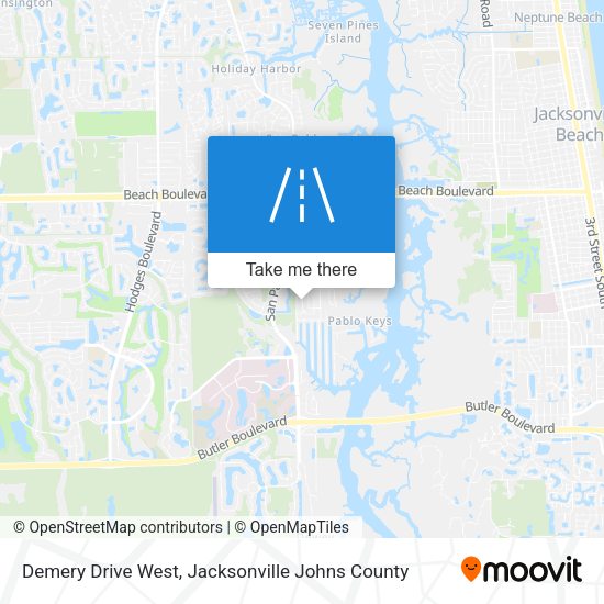 Mapa de Demery Drive West