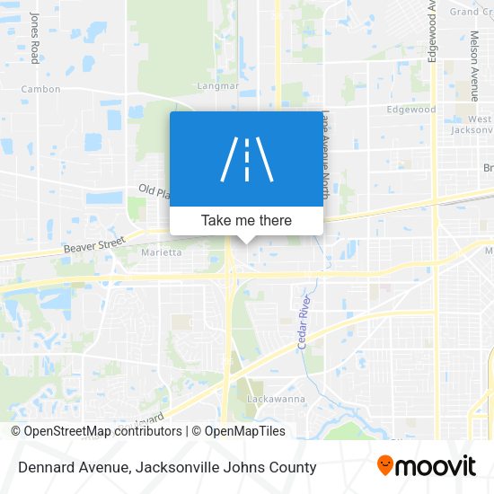 Mapa de Dennard Avenue