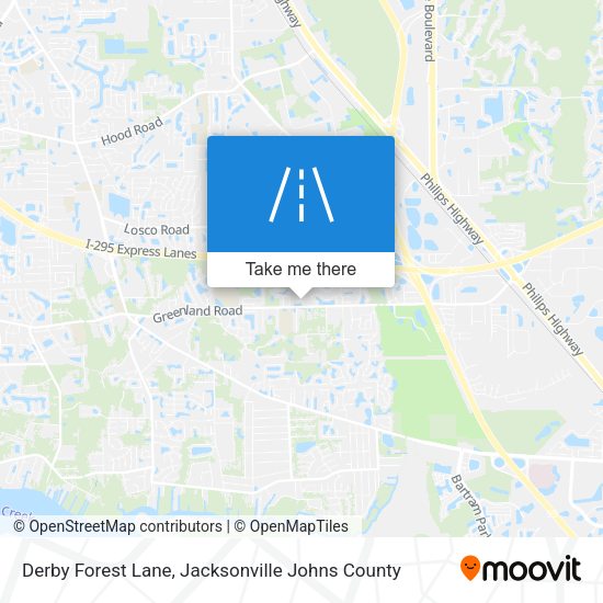 Mapa de Derby Forest Lane