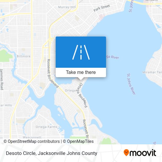 Desoto Circle map