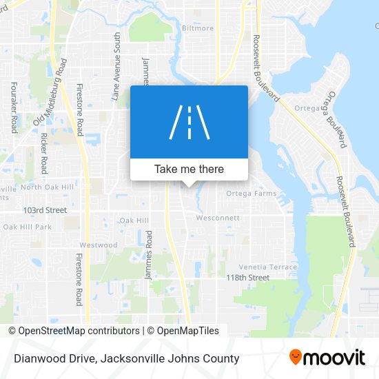 Dianwood Drive map